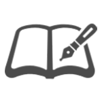 ノートとペンのアイコン